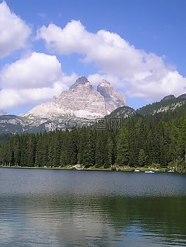 三个 zinnen,lavaredo,misurina