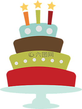 生日,蛋糕,剪貼畫