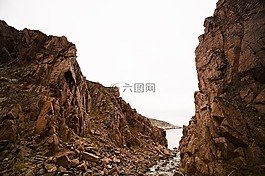 teriberka,摩尔曼斯克,瀑布