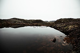 水,湖,鏡子反射