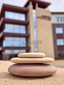 堆放石頭,平衡,石