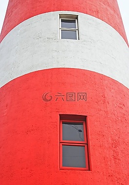 燈塔,高大,塔