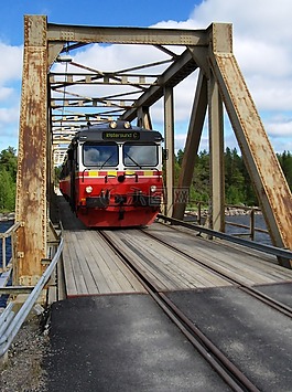 瑞典,內陸鐵路,鐵路橋梁