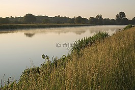河,通道,水