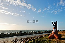 格蘭,四面體,海灘