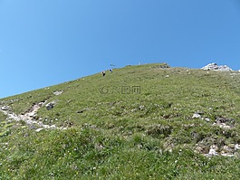 schochen 顶,远足,爬山