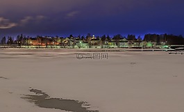 芬蘭,湖,景觀
