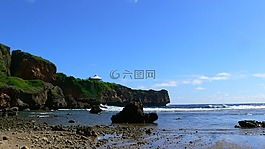 塞班,島,海灘
