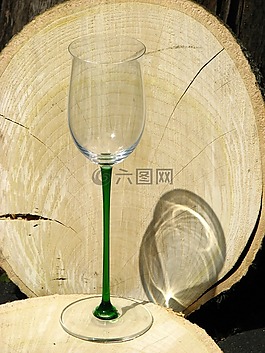 酒杯,玻璃,木