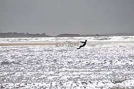 海,風(fēng)箏沖浪,水上運(yùn)動(dòng)
