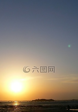 日落,日出,陽(yáng)光