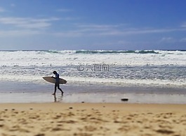 沖浪,lacanau,海灘