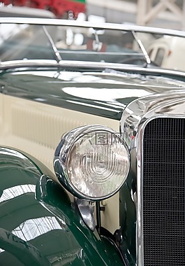 汽車,經(jīng)典,聚光燈