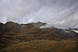 山,通過,瑞士