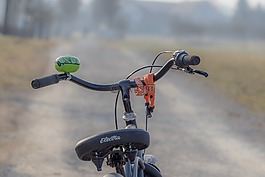 自行車,離,體育