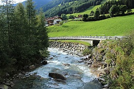 景观,valle aurina,卢卡 · 甜高粱