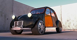 車輪,雪鐵龍2cv,超級體育