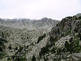 安道爾,山,夏天