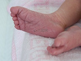 腳,嬰兒,皮膚