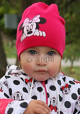 孩子,秋季,縱向