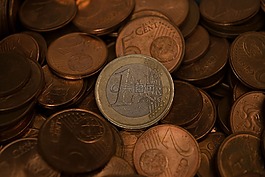錢,歐元,貨幣