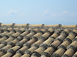 屋頂,瓦,希臘