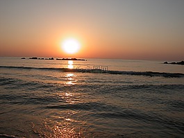 日出,意大利,黎明