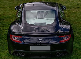 阿斯頓馬丁vanquish,v12的,超級跑車