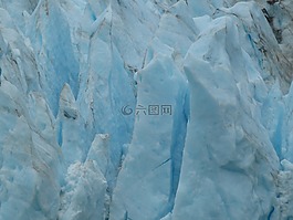serranogletscher,冰川,智利
