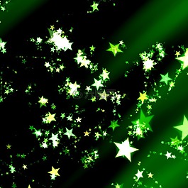 明星,光線,圣誕樹