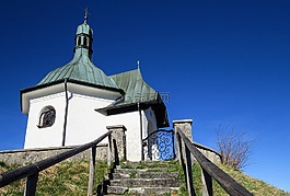 小教堂,教会,山