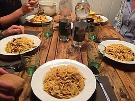 意大利通心粉,午餐,食品