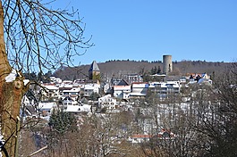 altweilnau,城堡,查看