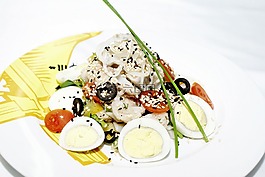 沙拉,食品,餐廳