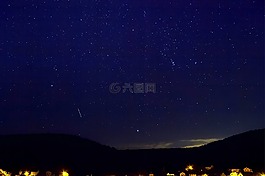 繁星點(diǎn)點(diǎn)的天空,明星,夜晚的天空
