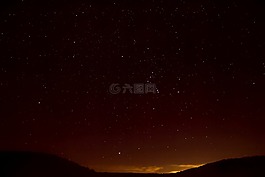 繁星點(diǎn)點(diǎn)的天空,明星,夜晚的天空