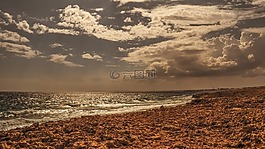 巖質(zhì)海岸,海岸線,景觀