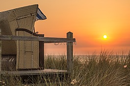 日落,abendstimmung,浪漫