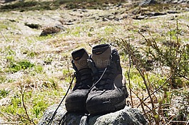 靴子,登山鞋,鞋山