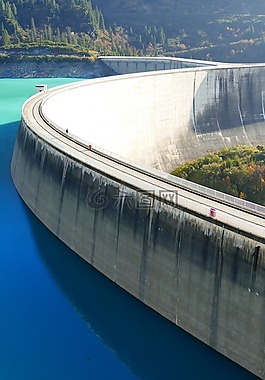 水庫,科普什湖,壩