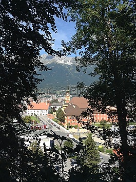 因斯布魯克,山,奧地利