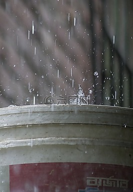一滴水,雨,水