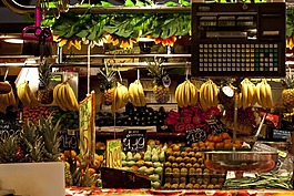 市場,傳播,水果