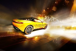 車,競賽,反彈