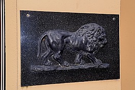 盾,石,獅子