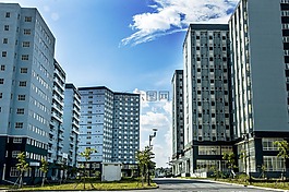 宿舍,建设,天空