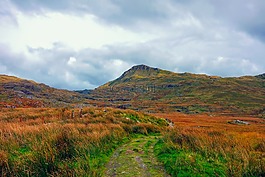 英格蘭,山,天空