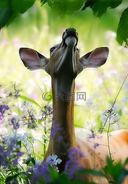 鹿,動物,野生動物