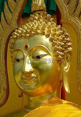 buddah,黄金,肖像