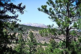 山,科羅拉多州,自然